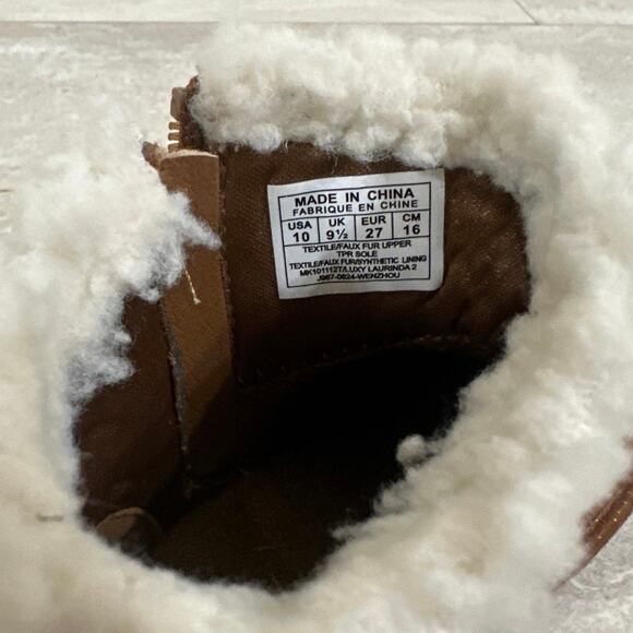 Michael Kors Brown Ankle Boots 10T - Picture 6 of 9